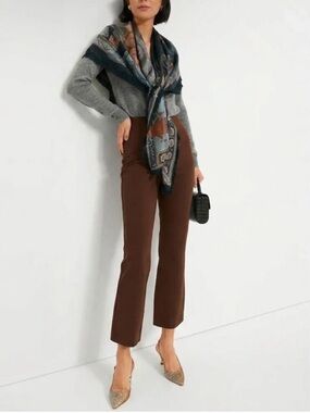 Tuckernuck Brown Compression Knit Ashford Pants Sz. XS